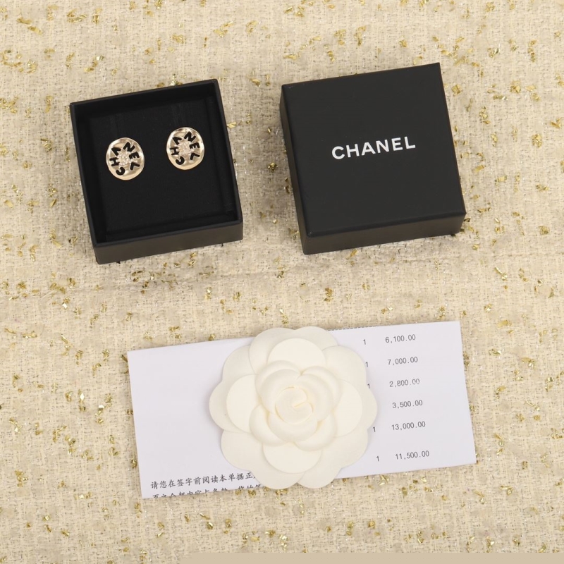 Ch*el earrings